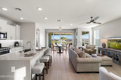 Exceptional golf course home in 55+ Victory community, boasting on Verrado Golf Club - Victory in Arizona - for sale on GolfHomes.com, golf home, golf lot