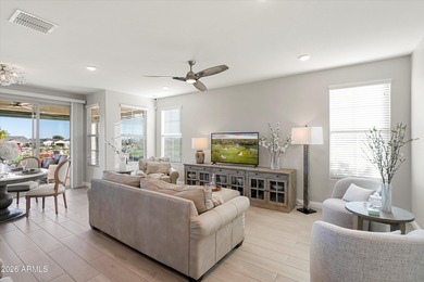 Exceptional golf course home in 55+ Victory community, boasting on Verrado Golf Club - Victory in Arizona - for sale on GolfHomes.com, golf home, golf lot