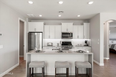 Exceptional golf course home in 55+ Victory community, boasting on Verrado Golf Club - Victory in Arizona - for sale on GolfHomes.com, golf home, golf lot