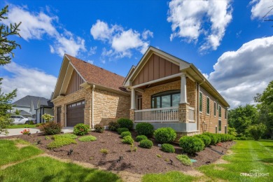 New Construction Luxury Ranch in Fox Wood Estates    This on Zigfield Troy Par3 in Illinois - for sale on GolfHomes.com, golf home, golf lot