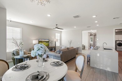 Exceptional golf course home in 55+ Victory community, boasting on Verrado Golf Club - Victory in Arizona - for sale on GolfHomes.com, golf home, golf lot