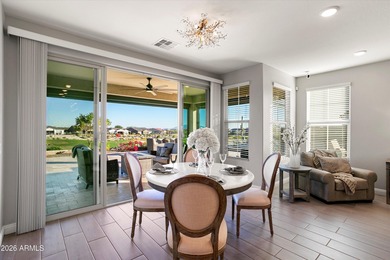 Exceptional golf course home in 55+ Victory community, boasting on Verrado Golf Club - Victory in Arizona - for sale on GolfHomes.com, golf home, golf lot