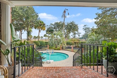 Midpoint Masterpiece - where mornings begin on the porch and on The Landings Club - Palmetto in Georgia - for sale on GolfHomes.com, golf home, golf lot