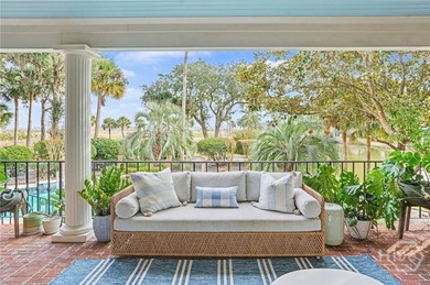 Midpoint Masterpiece - where mornings begin on the porch and on The Landings Club - Palmetto in Georgia - for sale on GolfHomes.com, golf home, golf lot