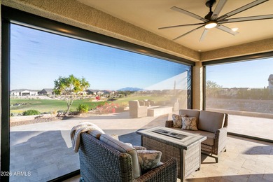 Exceptional golf course home in 55+ Victory community, boasting on Verrado Golf Club - Victory in Arizona - for sale on GolfHomes.com, golf home, golf lot