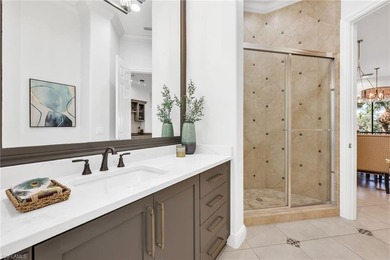 Experience resort-style living in this impeccably updated on The Rookery At Marco in Florida - for sale on GolfHomes.com, golf home, golf lot