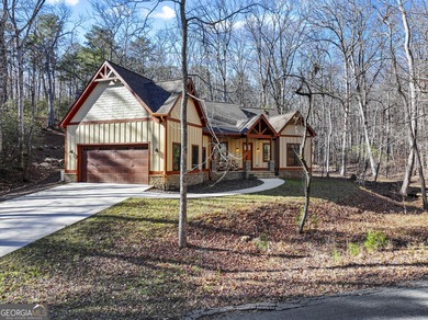 Escape to the mountains with this almost new, custom-built ranch on Bent Tree Golf Course in Georgia - for sale on GolfHomes.com, golf home, golf lot