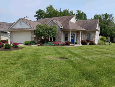 Beautiful custom built one story Villa featuring tons of on Cherry Hill Golf Club in Indiana - for sale on GolfHomes.com, golf home, golf lot