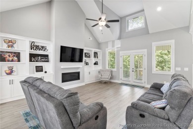 You do not want to miss out on this gorgeous custom-built home on Carolina Lakes Country Club in North Carolina - for sale on GolfHomes.com, golf home, golf lot