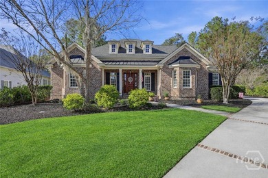 This all-brick home is located on a cul-de-sac in the Westbrook on Savannah Quarters Country Club in Georgia - for sale on GolfHomes.com, golf home, golf lot