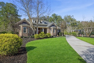 This all-brick home is located on a cul-de-sac in the Westbrook on Savannah Quarters Country Club in Georgia - for sale on GolfHomes.com, golf home, golf lot