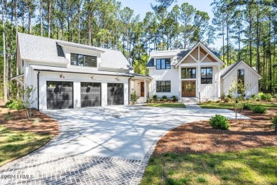 New Construction luxury on homesite buffered on two sides by on Berkeley Hall Golf Club in South Carolina - for sale on GolfHomes.com, golf home, golf lot