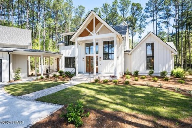 New Construction luxury on homesite buffered on two sides by on Berkeley Hall Golf Club in South Carolina - for sale on GolfHomes.com, golf home, golf lot