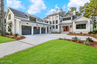 New Construction luxury on homesite buffered on two sides by on Berkeley Hall Golf Club in South Carolina - for sale on GolfHomes.com, golf home, golf lot