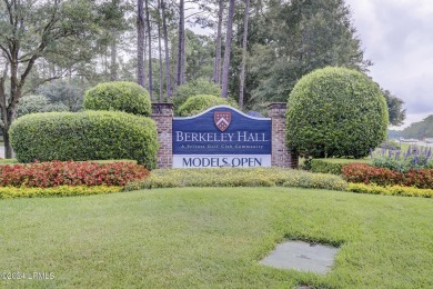 New Construction luxury on homesite buffered on two sides by on Berkeley Hall Golf Club in South Carolina - for sale on GolfHomes.com, golf home, golf lot