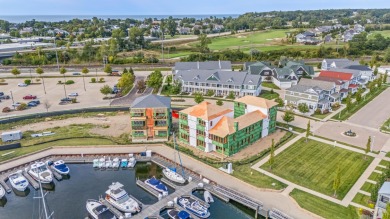 BRAND NEW Harbor Village Townhome under construction located on on Harbour Shores Golf Course in Michigan - for sale on GolfHomes.com, golf home, golf lot