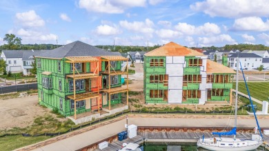 BRAND NEW Harbor Village Townhome under construction located on on Harbour Shores Golf Course in Michigan - for sale on GolfHomes.com, golf home, golf lot