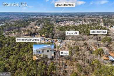 New construction farmhouse walking distance (or take your golf on Monroe Golf and Country Club in Georgia - for sale on GolfHomes.com, golf home, golf lot