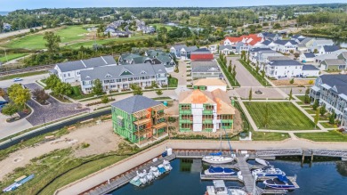 BRAND NEW Harbor Village Townhome under construction located on on Harbour Shores Golf Course in Michigan - for sale on GolfHomes.com, golf home, golf lot