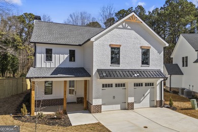 New construction farmhouse walking distance (or take your golf on Monroe Golf and Country Club in Georgia - for sale on GolfHomes.com, golf home, golf lot