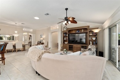 Welcome to this METICULOUSLY MAINTAINED LANTANA DESIGNER MODEL on The Links of Spruce Creek in Florida - for sale on GolfHomes.com, golf home, golf lot