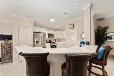 Welcome to this METICULOUSLY MAINTAINED LANTANA DESIGNER MODEL on The Links of Spruce Creek in Florida - for sale on GolfHomes.com, golf home, golf lot