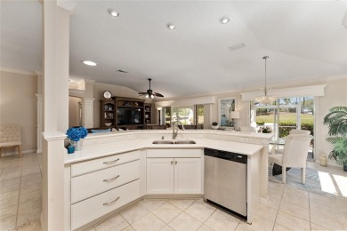 Welcome to this METICULOUSLY MAINTAINED LANTANA DESIGNER MODEL on The Links of Spruce Creek in Florida - for sale on GolfHomes.com, golf home, golf lot