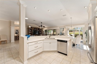 Welcome to this METICULOUSLY MAINTAINED LANTANA DESIGNER MODEL on The Links of Spruce Creek in Florida - for sale on GolfHomes.com, golf home, golf lot