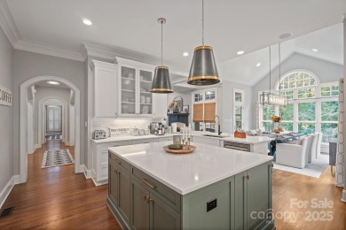 Live the ultimate lifestyle in this stunning home w/deeded boat on Trump National Golf Club Charlotte in North Carolina - for sale on GolfHomes.com, golf home, golf lot