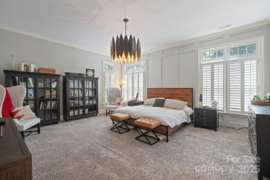 Live the ultimate lifestyle in this stunning home w/deeded boat on Trump National Golf Club Charlotte in North Carolina - for sale on GolfHomes.com, golf home, golf lot