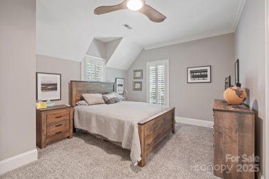 Live the ultimate lifestyle in this stunning home w/deeded boat on Trump National Golf Club Charlotte in North Carolina - for sale on GolfHomes.com, golf home, golf lot
