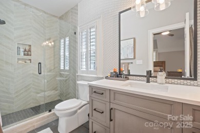 Live the ultimate lifestyle in this stunning home w/deeded boat on Trump National Golf Club Charlotte in North Carolina - for sale on GolfHomes.com, golf home, golf lot