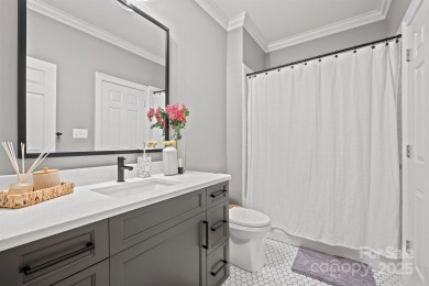Live the ultimate lifestyle in this stunning home w/deeded boat on Trump National Golf Club Charlotte in North Carolina - for sale on GolfHomes.com, golf home, golf lot