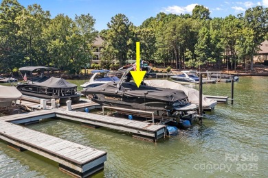 Live the ultimate lifestyle in this stunning home w/deeded boat on Trump National Golf Club Charlotte in North Carolina - for sale on GolfHomes.com, golf home, golf lot