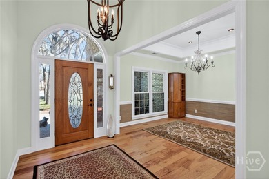 Southbridge living shines in this beautiful brick home perfectly on Southbridge Golf Club in Georgia - for sale on GolfHomes.com, golf home, golf lot