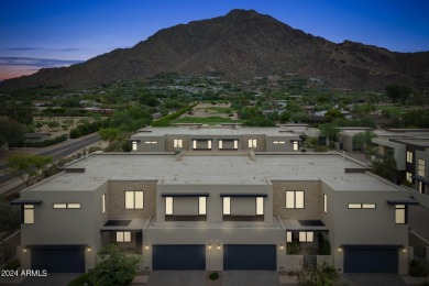 Lock and leave modern Villa, southern exposure and views of on Mountain Shadows Executive Golf Course in Arizona - for sale on GolfHomes.com, golf home, golf lot