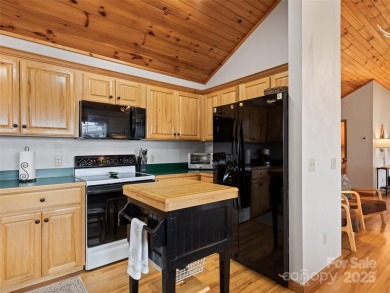 Welcome to your charming 2 bed, 2 1/2 bath mountain retreat with on Maggie Valley Resort and Country Club in North Carolina - for sale on GolfHomes.com, golf home, golf lot