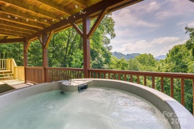 Welcome to your charming 2 bed, 2 1/2 bath mountain retreat with on Maggie Valley Resort and Country Club in North Carolina - for sale on GolfHomes.com, golf home, golf lot