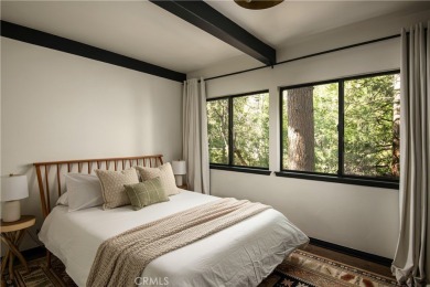 Moody, Modern, and the Cabin in the Woods You've Been Waiting on Lake Arrowhead Country Club in California - for sale on GolfHomes.com, golf home, golf lot