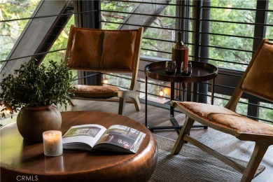 Moody, Modern, and the Cabin in the Woods You've Been Waiting on Lake Arrowhead Country Club in California - for sale on GolfHomes.com, golf home, golf lot