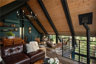 Moody, Modern, and the Cabin in the Woods You've Been Waiting on Lake Arrowhead Country Club in California - for sale on GolfHomes.com, golf home, golf lot