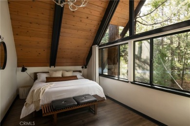 Moody, Modern, and the Cabin in the Woods You've Been Waiting on Lake Arrowhead Country Club in California - for sale on GolfHomes.com, golf home, golf lot