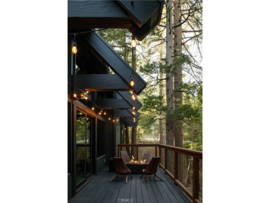 Moody, Modern, and the Cabin in the Woods You've Been Waiting on Lake Arrowhead Country Club in California - for sale on GolfHomes.com, golf home, golf lot