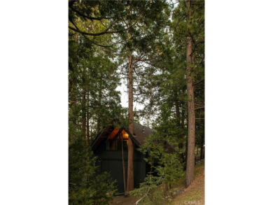 Moody, Modern, and the Cabin in the Woods You've Been Waiting on Lake Arrowhead Country Club in California - for sale on GolfHomes.com, golf home, golf lot