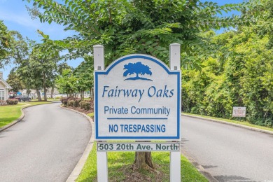 DIRECT GOLF COURSE UNIT IN FAIRWAY OAKS!  This is the spacious on  in South Carolina - for sale on GolfHomes.com, golf home, golf lot