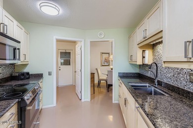 Welcome home to this beautifully updated 1,375 sq. ft. patio on Sun City-Willow Creek / Willow Brook  in Arizona - for sale on GolfHomes.com, golf home, golf lot