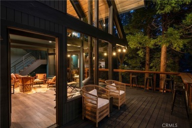 Moody, Modern, and the Cabin in the Woods You've Been Waiting on Lake Arrowhead Country Club in California - for sale on GolfHomes.com, golf home, golf lot