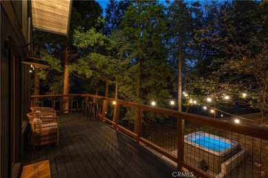 Moody, Modern, and the Cabin in the Woods You've Been Waiting on Lake Arrowhead Country Club in California - for sale on GolfHomes.com, golf home, golf lot
