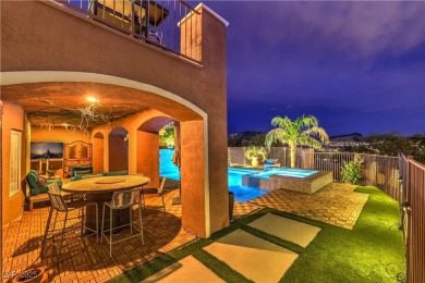 A refined blend of modern luxury and resort-style living, this on Reflection Bay Golf Club in Nevada - for sale on GolfHomes.com, golf home, golf lot