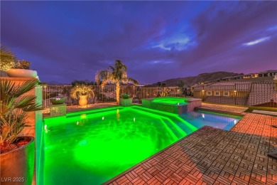 A refined blend of modern luxury and resort-style living, this on Reflection Bay Golf Club in Nevada - for sale on GolfHomes.com, golf home, golf lot